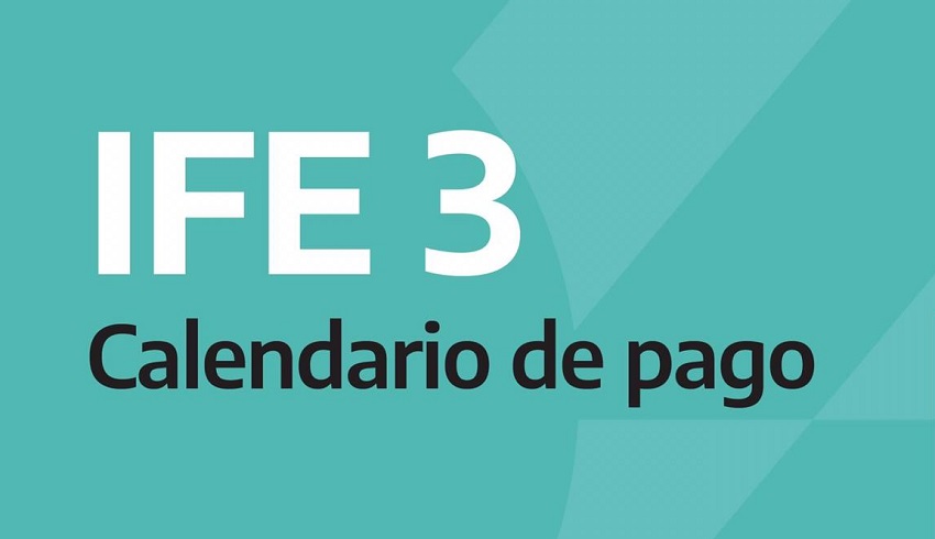 IFE3 Calendario de pago | Municipalidad de Valle María